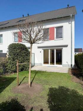 Gartenseite - Modernes Eckhaus mit Garten + Keller + SüdWest Lage + 4 SZ + 2 TGL-Bäder