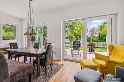 Esszimmer mit Wasserblick - 