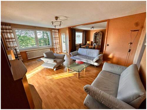 Wohnzimmer - Flexibel gestaltbare Eigentumswohnung mit zwei Balkonen in attraktiver Lage