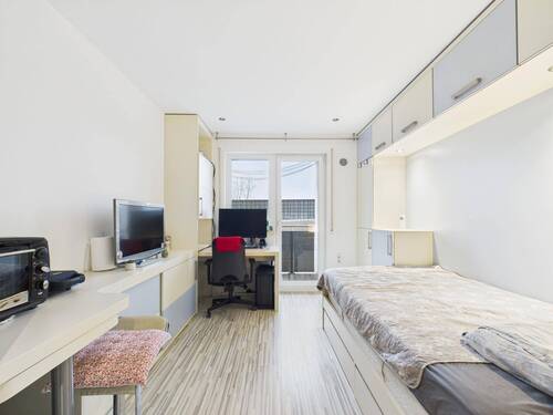 Apartment Ansicht I - Möbliert vermietetes Apartment mit Zugang zu Fitnessstudio, Pool, Sauna & mehr