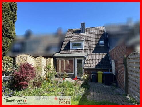Gartenansicht - 3 Zimmer Reihenmittelhaus zum Kaufen in Emden