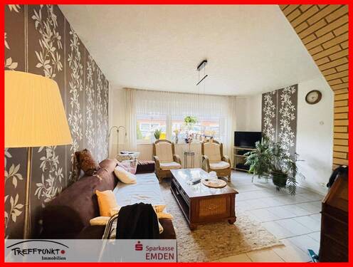 Wohnzimmer - Reihenmittelhaus mit 85,00 m&sup2; in Emden zum Kaufen