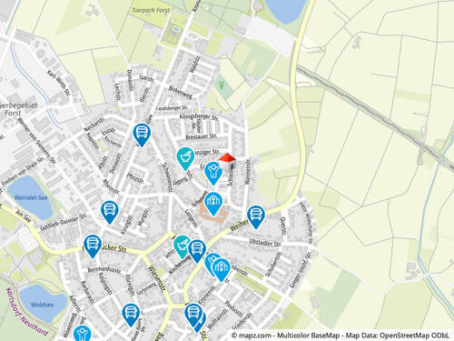 Geolyzer Kartenausschnitt - 