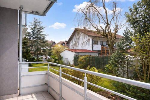 Blick vom Balkon - 