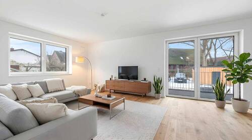 So könnte es aussehen - Etagenwohnung mit 60,70 m&sup2; in Leezen zum Kaufen