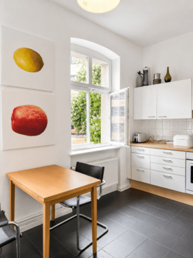 Separate geräumige Küche - Etagenwohnung mit 98,00 m&sup2; in Berlin zum Kaufen