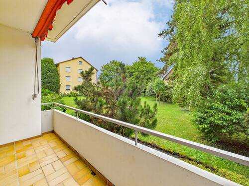 Balkon - 2 Zimmer Etagenwohnung zum Kaufen in Landshut