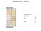 Grundriss Dachgeschoss - Doppelhaushälfte mit 135,00 m&sup2; in Langenfeld (Rheinland) zur Miete