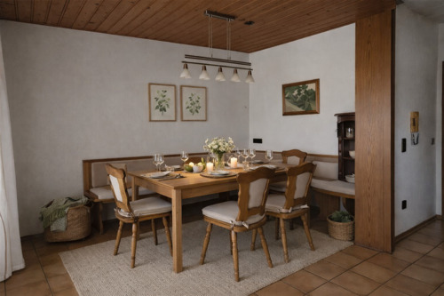 virtually staged - Esszimmer EG - 