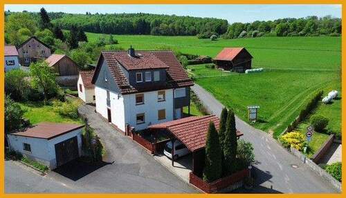 Blick auf das Haus - 