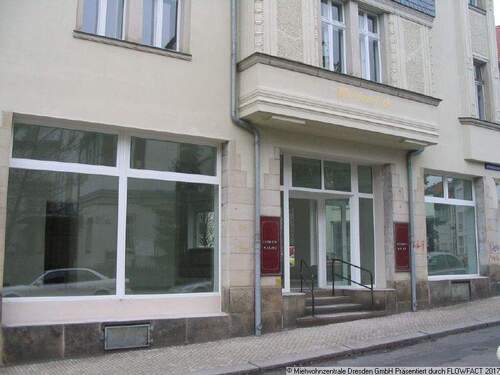 Seiteneingang - Ladenlokal am Weißen Hirsch!! - Gewerbeobjekt (Büro, Produktion, Verkauf) in Dresden zur Miete
