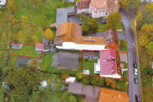 Luftaufnahme - 8 Zimmer Mehrfamilienhaus, Wohnhaus in Göttingen