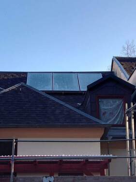 Dach mit Solar - Detail - 