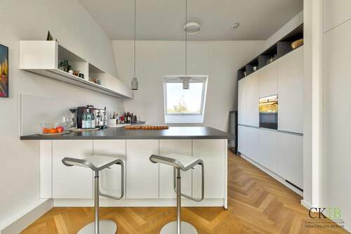 offen Küche mit Einbauküche I - 