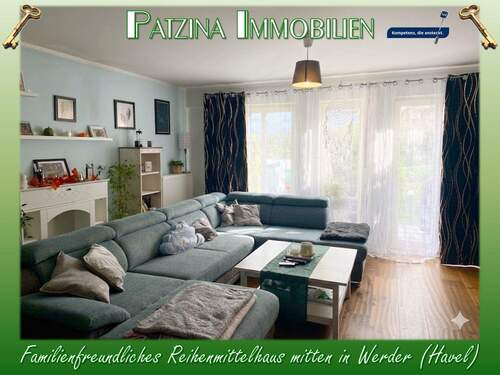 WohnzimmerBlick1.jpg - 5 Zimmer Reihenmittelhaus in Werder (Havel)