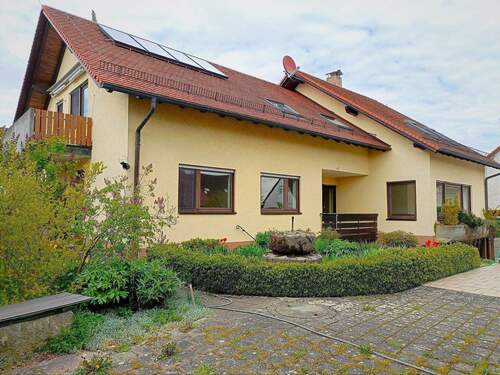 Hausansicht Südseite oben - 