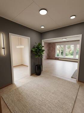 Flur KI Beispiel - 5 Zimmer Einfamilienhaus in Mönchengladbach