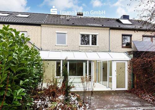 Rückansicht - Reihenmittelhaus mit 106,00 m&sup2; in Gievenbeck zum Kaufen