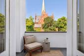 Einrichtungsbeispiel Balkon - 4 Zimmer Etagenwohnung zum Kaufen in Berlin