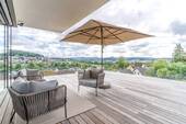 EG Terrasse (2) - EINMALIGER PANORAMABLICK IN DIE RHÖN INCLUSIVE...