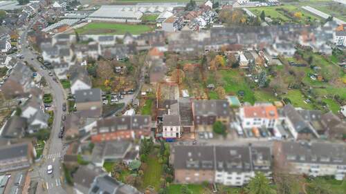 Drohnenaufnahme Baugrundstück - Grundstück in Düsseldorf zum Kaufen