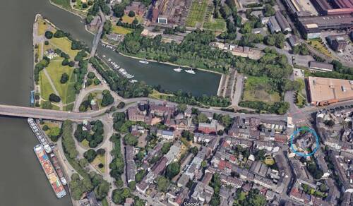 ETW - Lage in DU-Ruhrort - Rheinnähe - 3 Zimmer Etagenwohnung zum Kaufen in Duisburg