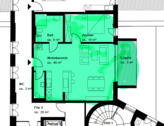 Grundriss 2 - 2 Zimmer Etagenwohnung zum Kaufen in Fulda