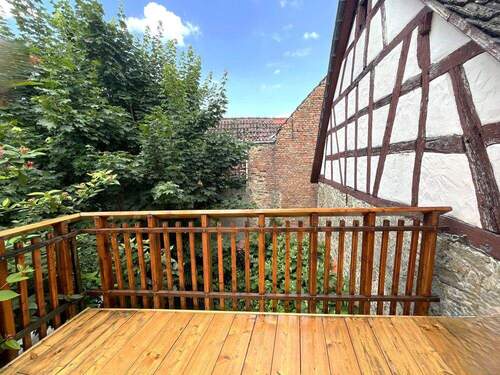 großer Balkon - 
