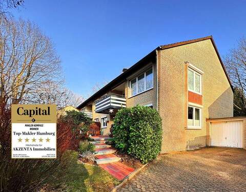 Garage und Eingang Terrasse neu - Ein Wohntraum für Familien. 5 Zi., Terrasse, Balkon, Garage in Top Lage.