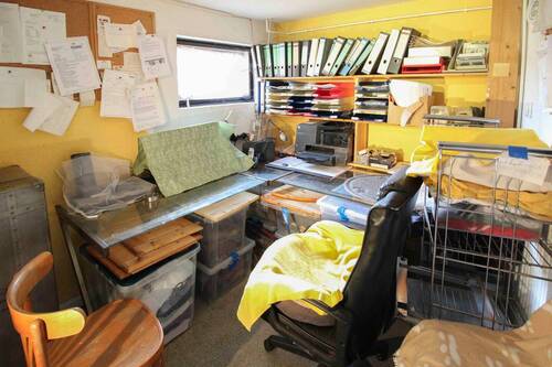 Büro im Keller - 