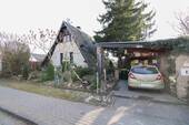 Straßenansicht inkl. Carport - 4 Zimmer Einfamilienhaus in Bernau bei Berlin