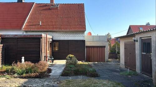 Rückansicht - 4 Zimmer Doppelhaushälfte in Oderwitz