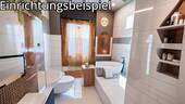 EG-Bad mit Wanne und Dusche - 