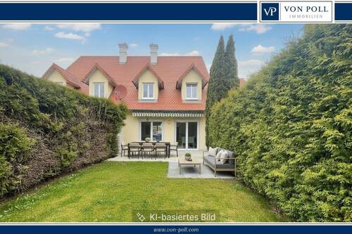 Bild 1 - Exklusiv ausgestattete DHH in begehrter Wohnlage - mit Garten, Garage und großzügigem Raumangebot