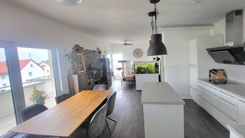 Essen-Küche - Etagenwohnung mit 110,30 m&sup2; in Pfaffenhofen an der Roth zum Kaufen