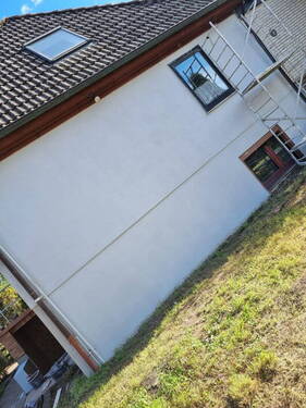 Fassade neu verputzt - 