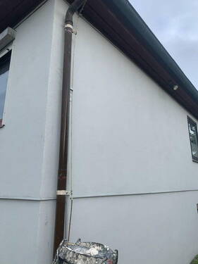 Fassade neu verputzt - 