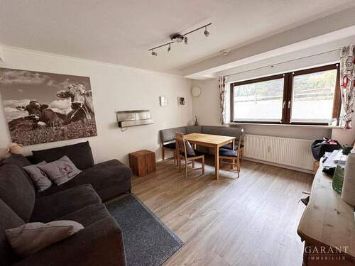 Wohnbereich. - 2 Zimmer Etagenwohnung zum Kaufen in Oberstdorf