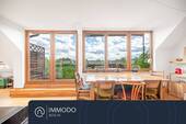 Essbereich mit Weitblick - ?? Einzigartiger Weitblick in den Tiergarten - Helle 3 Zi DG mit Süd-Terrasse, EBK & Penthouse-Flair