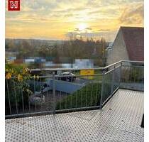 Befristete Wohnung mit Einbauküche und großem Balkon mit Fernblick ! - Mainbernheim