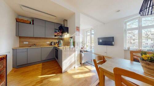 Wohnküche - Etagenwohnung mit 61,50 m&sup2; in Potsdam zum Kaufen