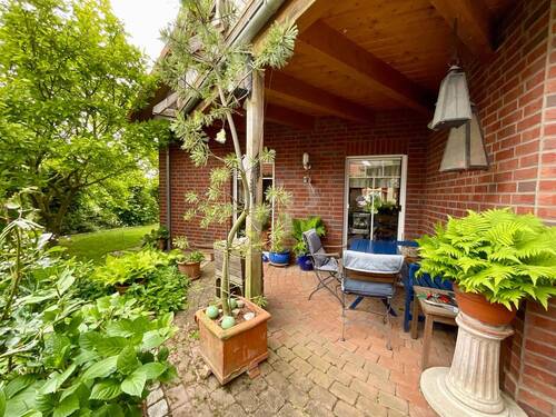 Westterrasse - 8 Zimmer Einfamilienhaus in Springe / Gestorf