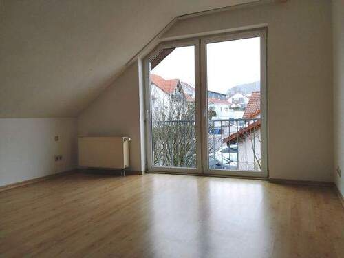 Schlafzimmer mit franz. Balkon - Etagenwohnung mit 71,00 m&sup2; in Boxberg zum Kaufen