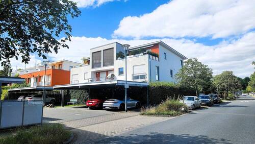 Hausansicht hinten von der Str - 