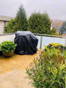 Balkon mit Gartenblick - 