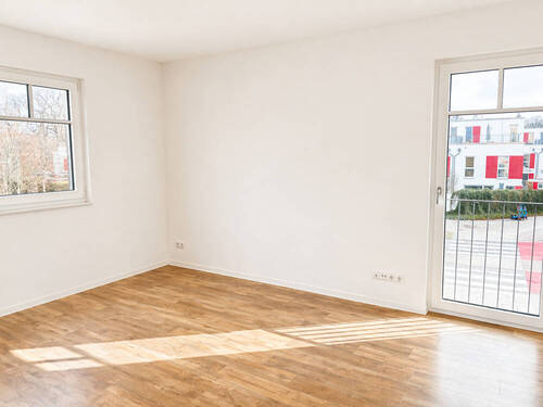 Schlafzimmer (digital überarbeitet) - 2 Zimmer Etagenwohnung in Hamburg