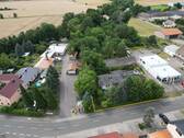 Andeutung der Grundstücksgrenzen - Grundstück in Pegau