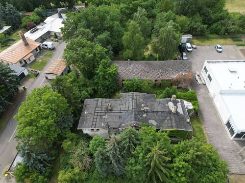 Blick Richtung Grundstück - Grundstück in Pegau zum Kaufen