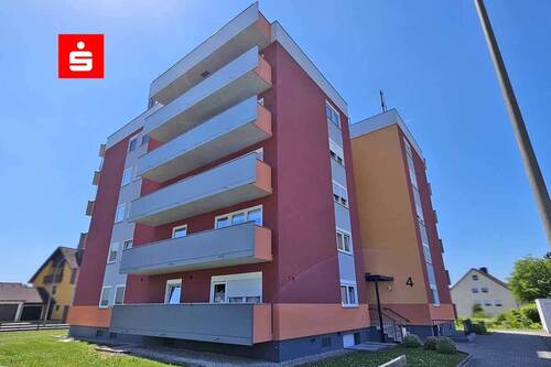 Außenansicht - Helle 2-Zimmer-ETW mit großem Balkon und wunderschöner Aussicht
