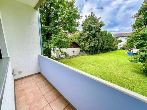 Kleiner Balkon (Nord-West) - 3 Zimmer Etagenwohnung in Kenzingen